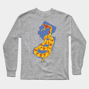 New Jersey Gadsden Snake Long Sleeve T-Shirt